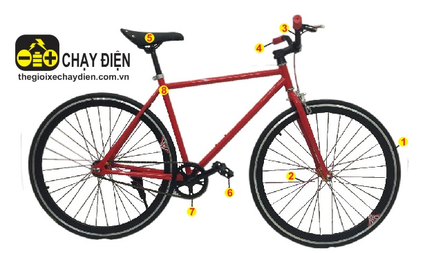 Xe đạp Fixed Gear Bmx